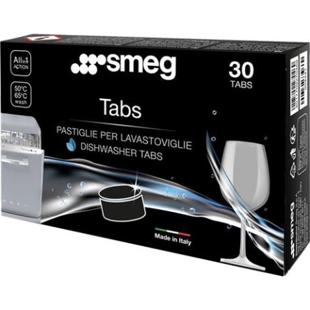 30 Tablettes pastilles pour lave vaisselle SMEG