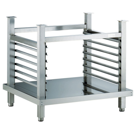 Support avec structure à platines, four 10x GN 2/1