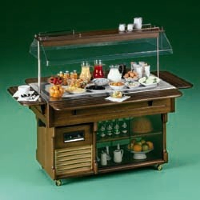 Buffet avec TOP réfrigéré 4 GN 1/1 Buffet avec TOP réfrigéré 4 GN 1/1