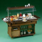 Buffet avec TOP réfrigéré 4 GN 1/1 Buffet avec TOP réfrigéré 4 GN 1/1