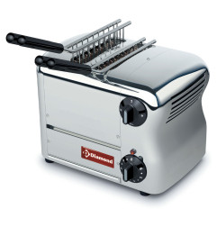 Toaster (croque-monsieur) électrique 2 pinces - Acier inox.