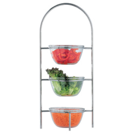 Porte céréales ou salades, 3 bols Ø 210 mm