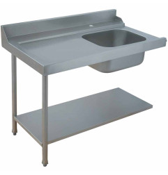 Table de prélavage "gauche" (tous modèles)