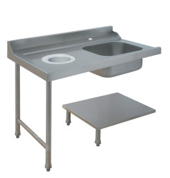 Table de prélavage "gauche" (tous modèles)
