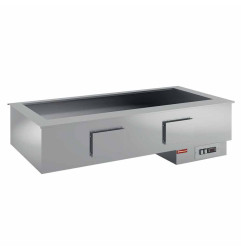Elément cuve bain-marie "à sec" ventilé 4x GN 1/1