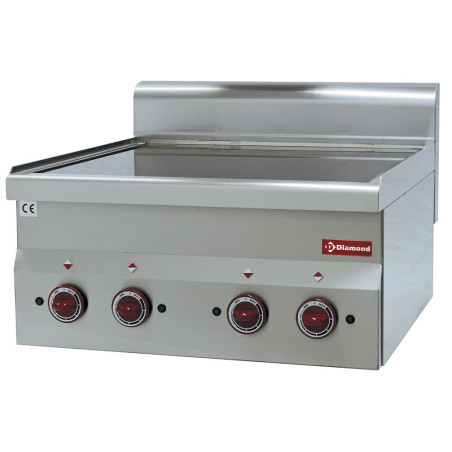 Cuisinière vitrocéramique 4 plaques -Top-
