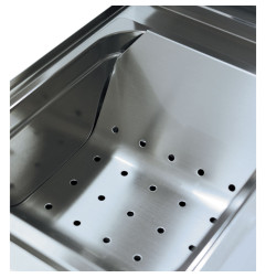 Bac de salage électrique, cuve GN 1/2  -Top-