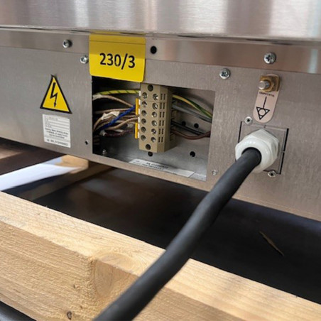 Cuisinière électrique vitrocéramique 4 foyers -Top-