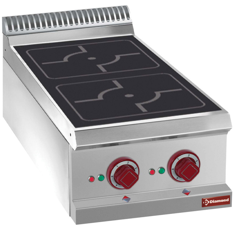 Cuisinière électrique, 2 foyers à induction -Top- Cuisinière électrique, 2 foyers à induction -Top-