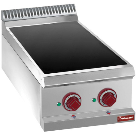 Cuisinière électrique vitrocéramique 2 zones -Top-