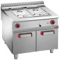 Bain-marie électrique 8x GN 1/3-150 mm, armoire ouverte Bain-marie électrique 8x GN 1/3-150 mm, armoire ouverte