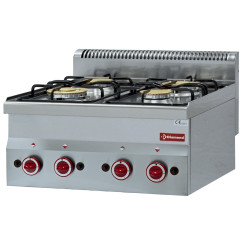 Cuisinière 4 feux gaz -Top-