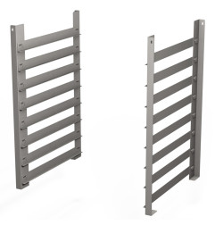 Structures à platines 8 niveaux, piètement 5x EN (GN)
