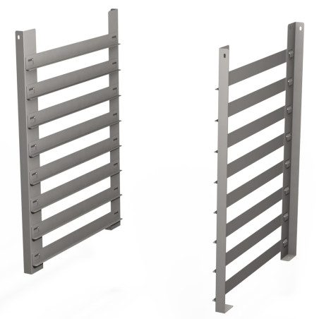 Structures à platines 8 niveaux, piètement 5x EN (GN)