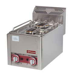 Cuisinière 2 feux gaz, -Top-