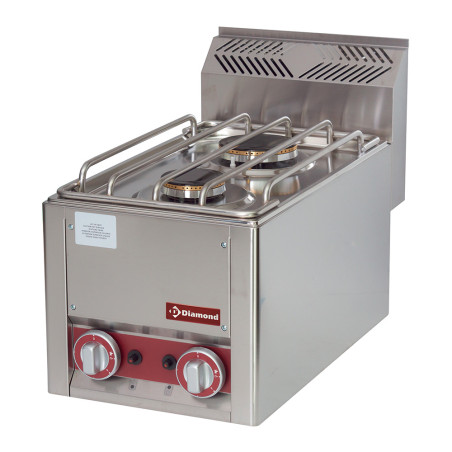 Cuisinière 2 feux gaz, -Top-
