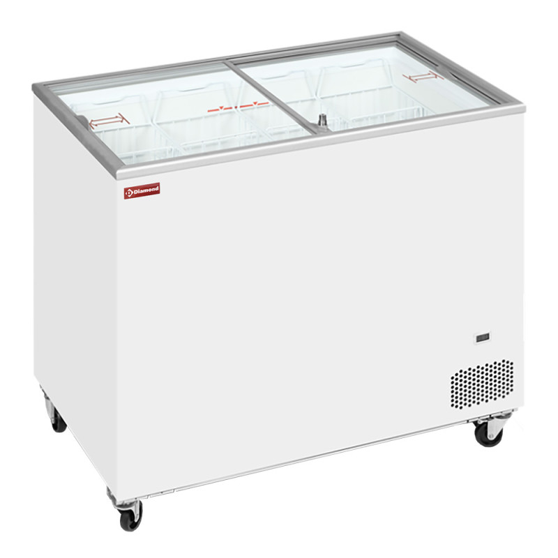 Conservateur bahut, 300 litres, couvercle coulissants Conservateur bahut, 300 litres, couvercle coulissants