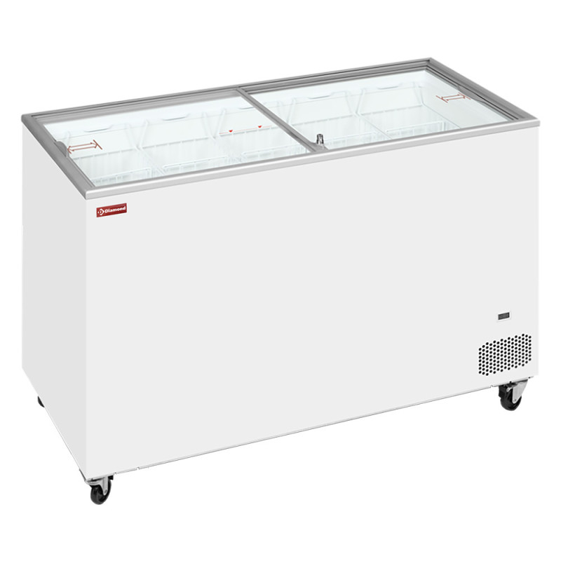 Conservateur bahut, 400 litres couvercle coulissants Conservateur bahut, 400 litres couvercle coulissants