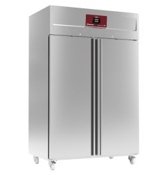 Armoire de congélation ventilée 1400 Lit. 2 portes GN 2/1, sur roues