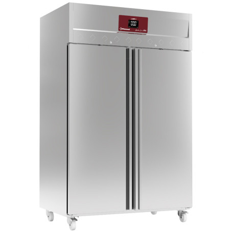 Armoire de congélation ventilée 1400 Lit. 2 portes GN 2/1, sur roues
