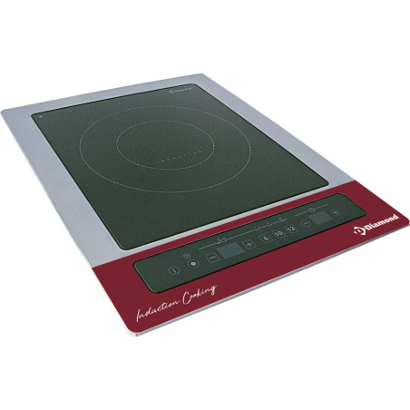 Plaque à induction "encastrable" 6 kW-TRI, touches tactiles
