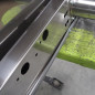 Soubassement ouvert, sur pieds inox réglables