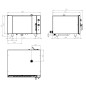 Four électrique vapeur-convection, 4x GN 1/1 ou 600x400 mm Four électrique vapeur-convection, 4x GN 1/1 ou 600x400 mm