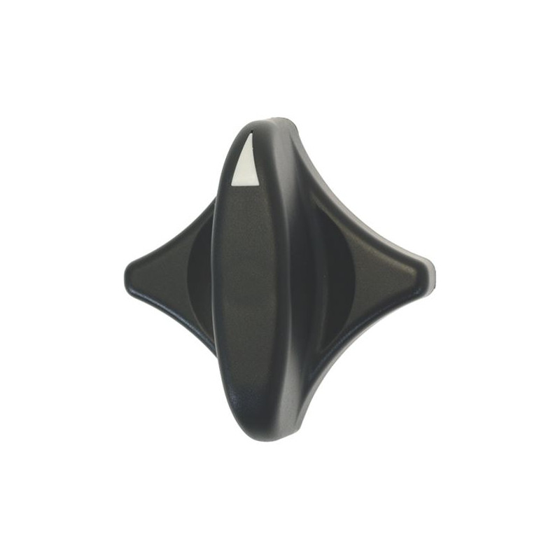BOUTON MANETTE NOIRE ROBINET GAZ BOURGEOIS SOLYMAC