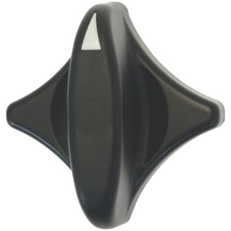 BOUTON MANETTE NOIRE ROBINET GAZ BOURGEOIS SOLYMAC