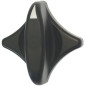 BOUTON MANETTE NOIRE ROBINET GAZ BOURGEOIS SOLYMAC