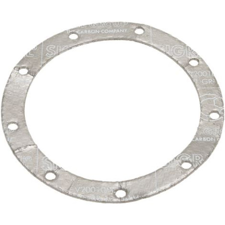 JOINT BRIDE DE BRULEUR ø extérieur 132 mm (ø interieur 105 mm épaisseur 2 mm)