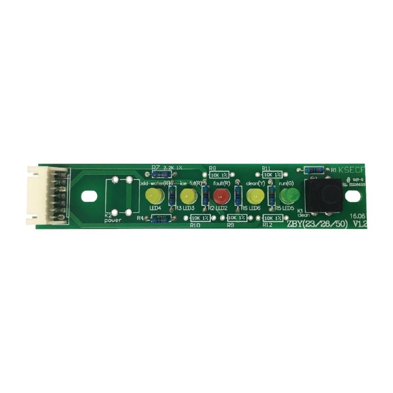 Panneau indicateur polaire avec nettoyage automatique