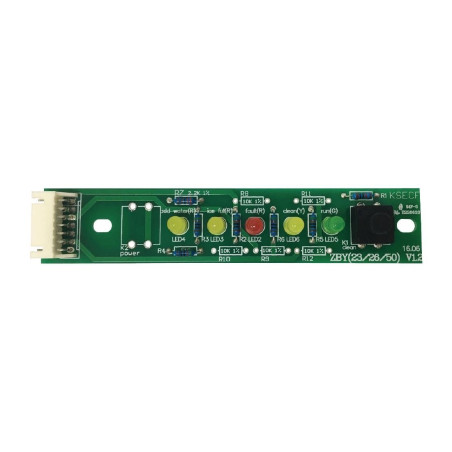 Panneau indicateur polaire avec nettoyage automatique
