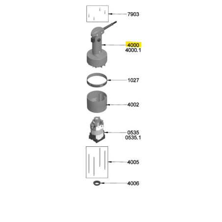POIGNEE COMPLETE JUNIOR MX225 EN 220-240V  50-60Hz