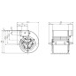 Moteur ventilateur 7/7 extracteur hotte (SAFTAIR VMI 7/7-4B)