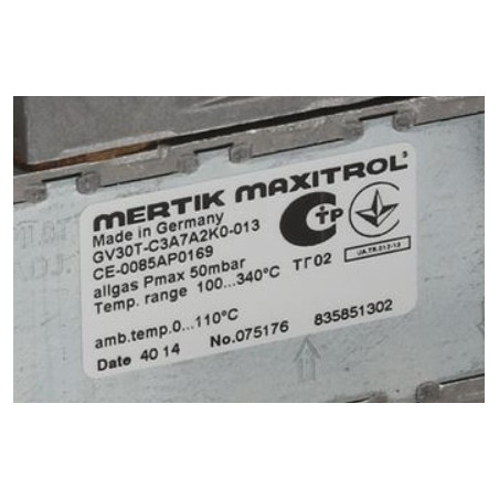 VALVE GAZ MERTIK 100° à 340°C modèle GV30T-C3A7A2K6E0