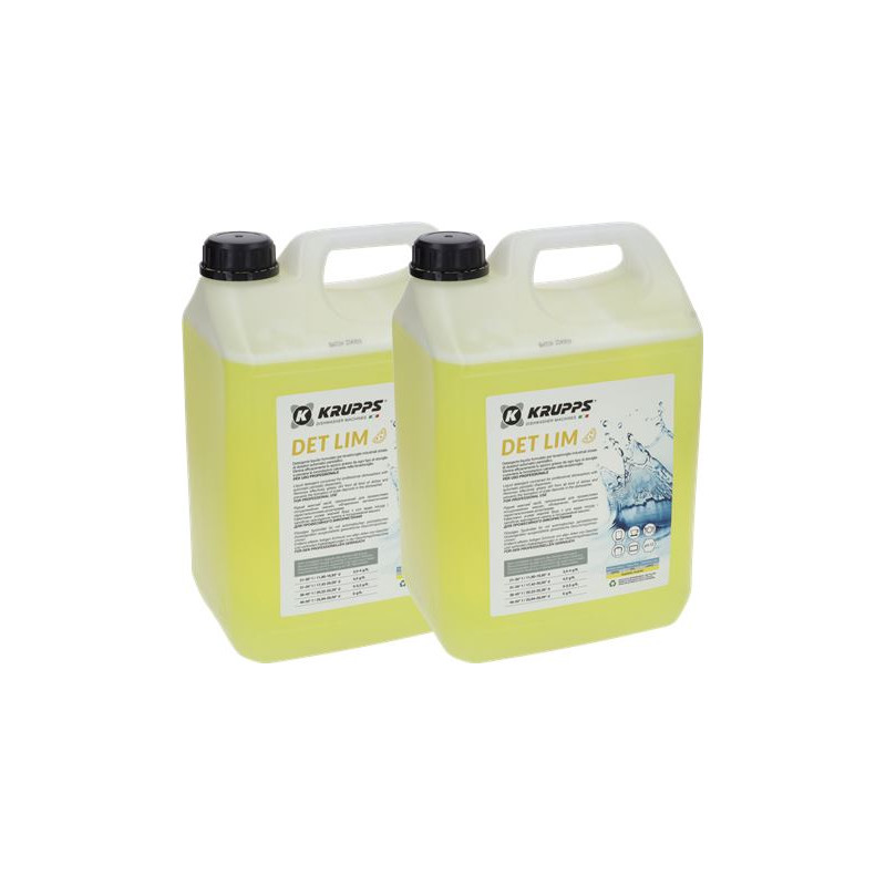 DETERGENT KRUPPS DET LIM CD6X2L - 2 bidons de 6 kg - 2 bidons de 6 kg DETERGENT KRUPPS DET LIM CD6X2L - 2 bidons de 6 kg - 2 bidons de 6 kg
