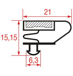 JOINT A ENCASTRER 1570x690 mm ISA
