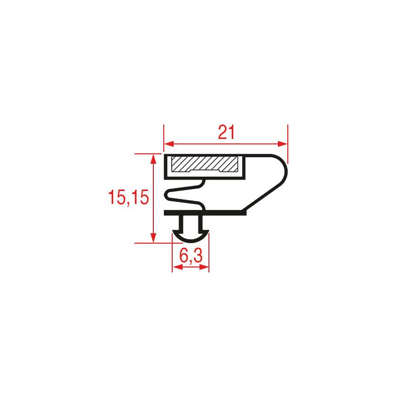 JOINT A ENCASTRER 1570x690 mm ISA