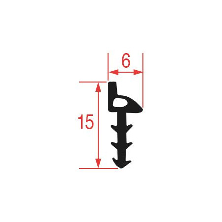 JOINT DE CHARIOT FOUR 480 mm 2400700