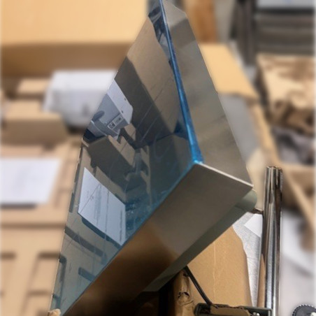 Bascule électronique inox avec colonne, 300Kg x 20g