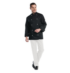 Veste de cuisine mixte Chaud Devant Firenze noire 4XL