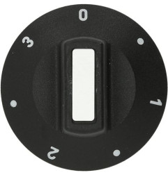 MANETTE NOIRE ø 50 mm 0-1-2-3 PT0113