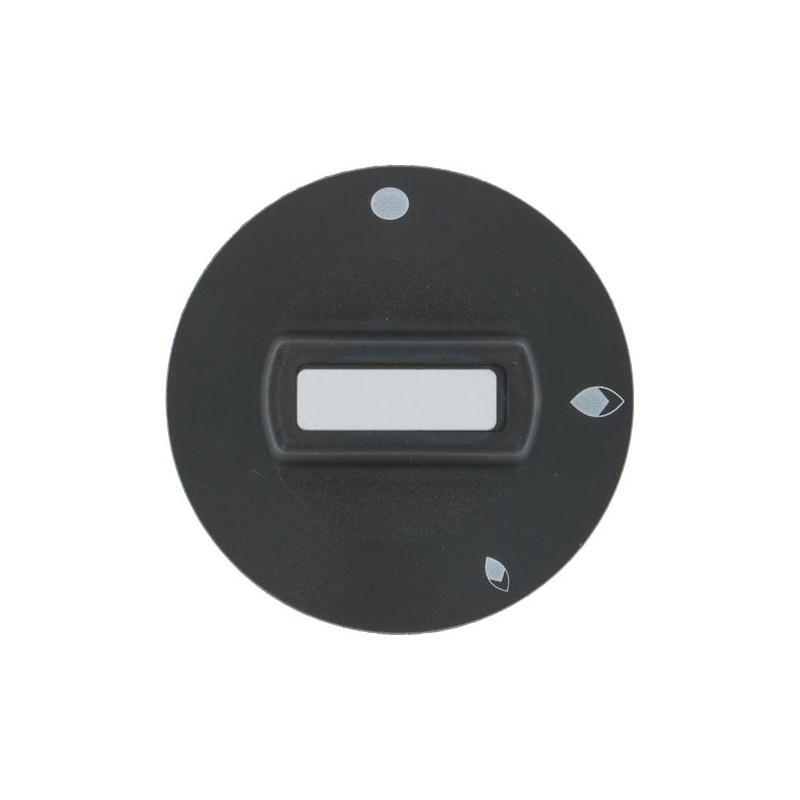 MANETTE NOIRE ø 52 mm SERIGRAPHIE PT0114