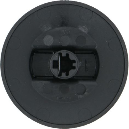 MANETTE NOIRE ø 52 mm SERIGRAPHIE PT0114