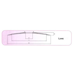 Lame trancheuse 350 acier 100Cr6