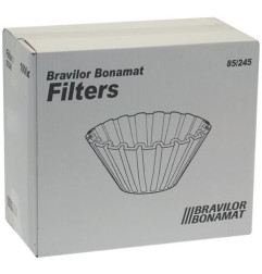 FILTRE PAPIER CORBEILLE ø 85/245 mm BONAMAT ANIMO (1000 pièces)