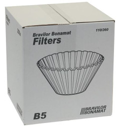 FILTRE PAPIER CORBEILLE ø 110/360 mm B5 BONAMAT (250 pièces)