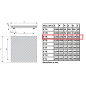 PLATEFORME AU SOL 1250x1250xH90 mm en acier peint 600kg/20g (avec rampe) PLATEFORME AU SOL 1250x1250xH90 mm en acier peint 600kg/20g (avec rampe)