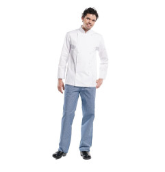 Veste de cuisine mixte Chaud Devant Hilton Poco manches longues blanche XXL